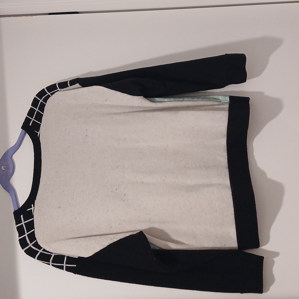 Tibi Colorblock Checkered Sweater - Picture 3 of 6